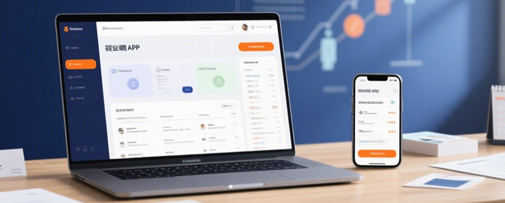 招聘APP界面展示，包含职位列表和简历上传功能